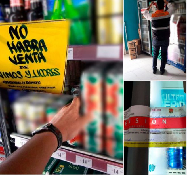 Anuncia Secretaría de Salud aplicación de “Ley Seca” los días 1 y 2 de junio