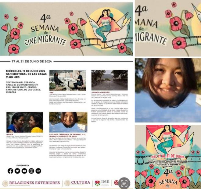 Del 17 al 21 de junio realizarán la Semana de Cine Migrante