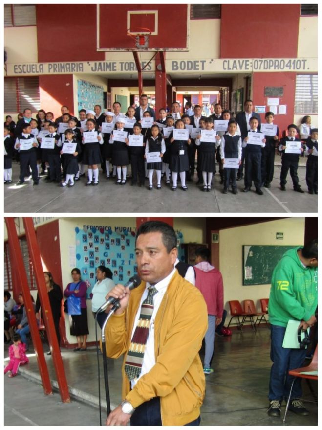 CLAUSURARON CICLO ESCOLAR 208-2019 ALUMNOS Y  ALUMNAS, ESCUELA JAIME TORRES BODET DE S.C.L.C.