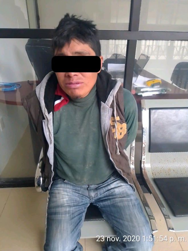 EN FLAGRANCIA, POLIC&Iacute;A MUNICIPAL DETIENE A SUJETO POR VIOLENCIA FAMILIAR
