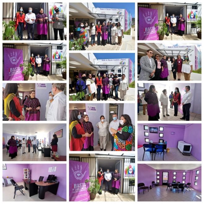 Ayuntamiento, Secretar&iacute;a de Igualdad de G&eacute;nero y Secretar&iacute;a General de Gobierno inauguran M&oacute;dulo de Atenci&oacute;n Inmediata para mujeres en situaci&oacute;n de riesgo
