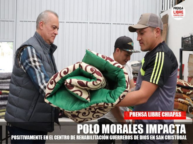 Polo Morales reafirma su compromiso con la comunidad y anticipa futuras acciones en apoyo a centros de rehabilitaci&oacute;n, destacando la importancia de unir esfuerzos para enfrentar los desaf&iacute;os sociales que impactan a tantas personas en San Crist&oacute;bal de Las Casas.