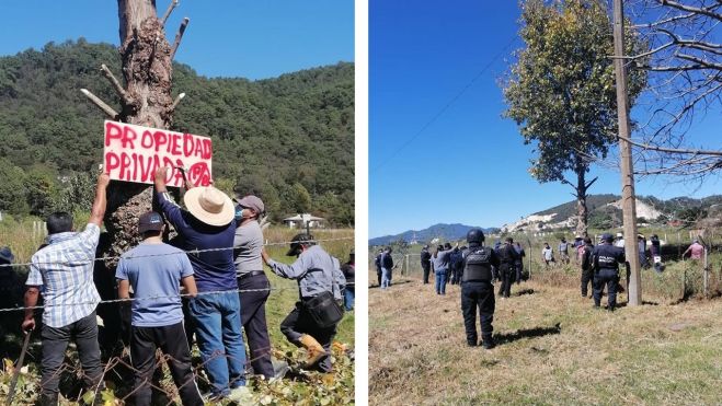 Policías resguardan zona de humedales