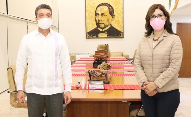 ANUNCIA RUTILIO ESCANDÓN INICIO DE PAGOS PENDIENTES CON MAESTRAS Y MAESTROS