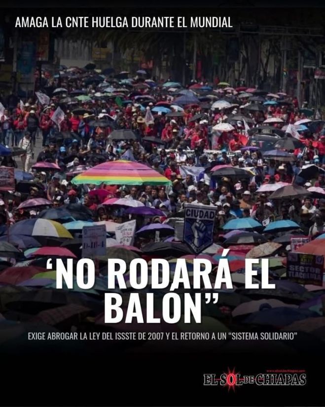 Este 15 de mayo regresará la fuerza de la protesta del magisterio democrático 