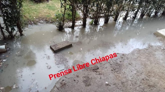 En la EST 80 suspenden clases por contaminaci&oacute;n de aguas negras