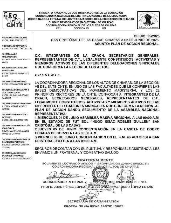 Docentes del NEI anuncian movilizaciones 