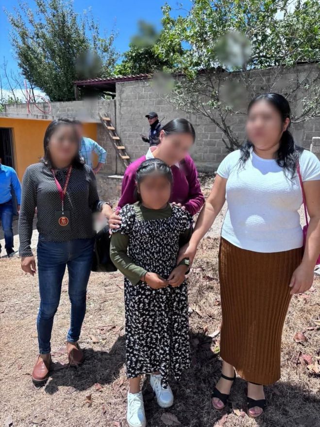 En colaboraci&oacute;n, FGE y DIF Municipal recuperan menor de edad en Teopisca