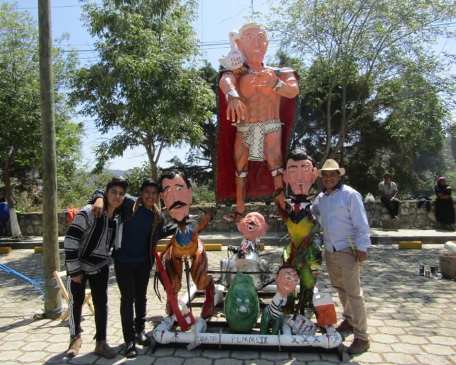 EL NUEVO TLATOANI CONTRA LOS HUACHICOLEROS DE  DE CUELLO BLANCO JUDAS GANADOR SAN CRIST&Oacute;BAL DE LAS CASAS
