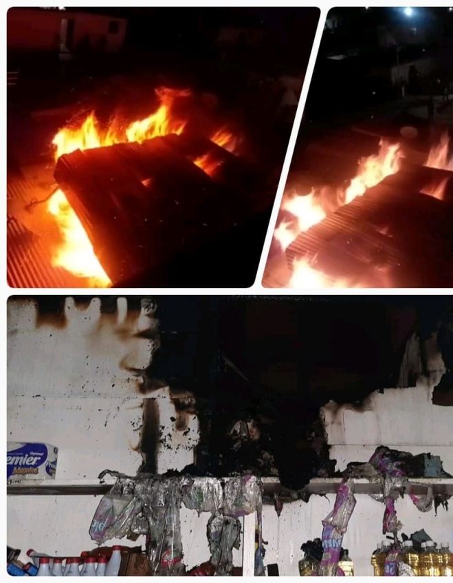 P&eacute;rdidas materiales deja incendio en la zona Norte 