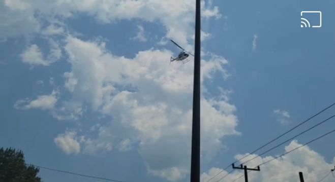 Fuerzas federales, estatales y municipales realizan acciones para resguardar la seguridad y el orden público, a través de patrullajes aéreos y presencia policial en calles