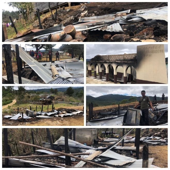 PIDEN QUE SE APLIQUE LA LEY CONTRA HABITANTES DEL EJIDO PEDERNAL YASHTINÍN