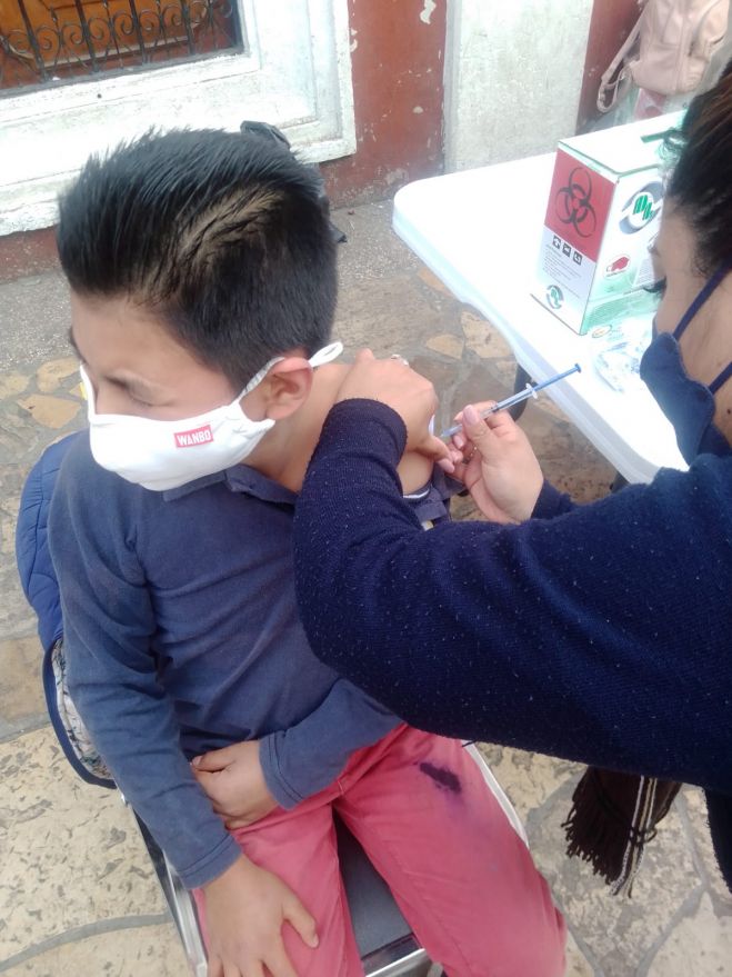 M&oacute;dulos de vacunaci&oacute;n con poca afluencia en San Crist&oacute;bal