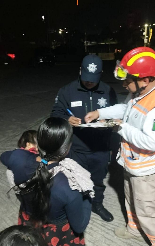 Movilización institucional por presunto abandono de menores