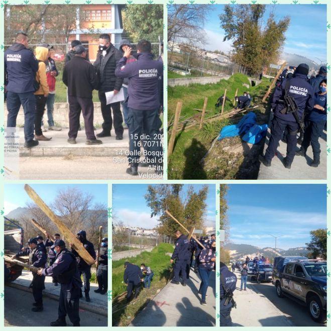 MEDIANTE DIÁLOGO, POLICÍA DE SAN CRISTÓBAL PROMUEVE RESPETO A ESPACIOS PÚBLICOS