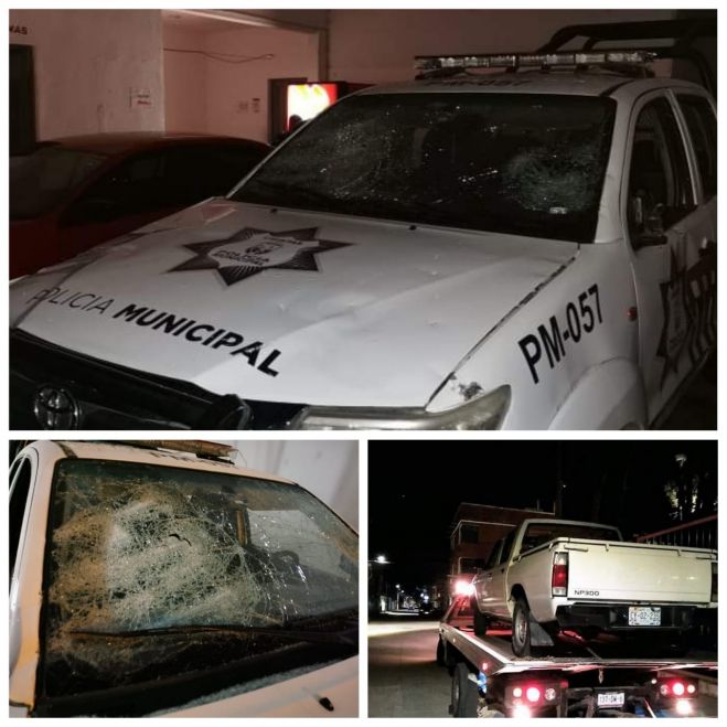 Motociclistas agreden a polic&iacute;as en San Crist&oacute;bal de Las Casas 