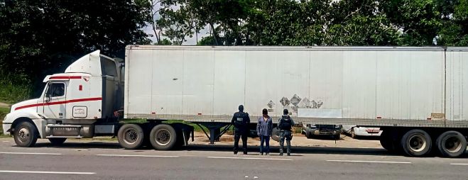 En Operativo De Seguridad Detienen A Masculino Con Veh&iacute;culo Con Reporte De Robo En Huixtla Chiapas 