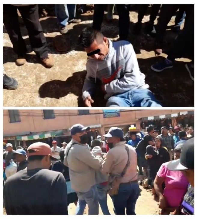 Tremenda golpiza le dan a presunto ladr&oacute;n