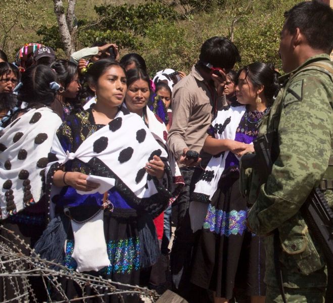 La militarizaci&oacute;n en Chiapas solo sirve para criminalizar a la gente: Las Abejas