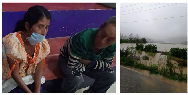 Fuertes lluvias afectan viviendas en Teopisca
