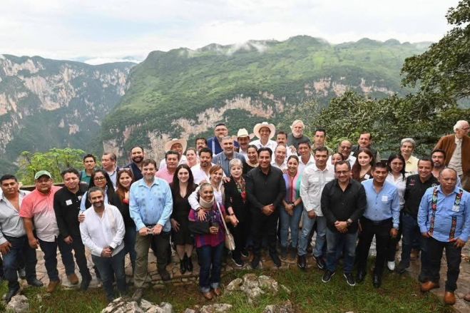 Eduardo Ram&iacute;rez y Alicia B&aacute;rcena encabezan sesi&oacute;n del Consejo Estatal de Microcuencas de la Nueva ERA en Chiapas