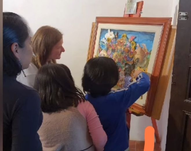 Inauguran exposición “Arrullos del corazón” en San Cristóbal de Las Casas