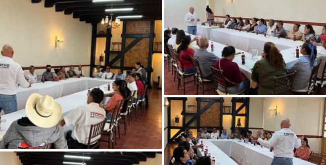 REPRESENTANTES DE COLONIAS Y FRACCIONAMIENTOS LLEVAN LA VOZ DE SUS HABITANTES PARA APOYAR A PANCHO MARTINEZ.