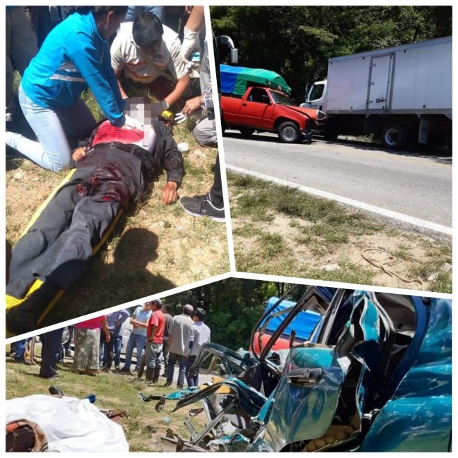Choque deja un muerto y tres lesionados en  la carretera Teopisca-San Cristóbal
