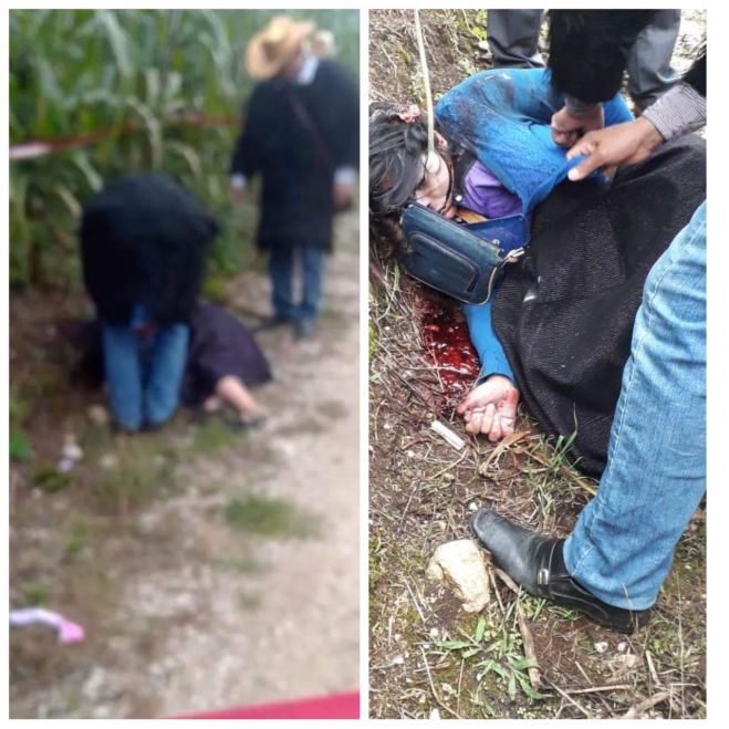 ENCUENTRAN SIN VIDA A UNA MUJER ASESINADA A BALAZOS EN CHAMULA