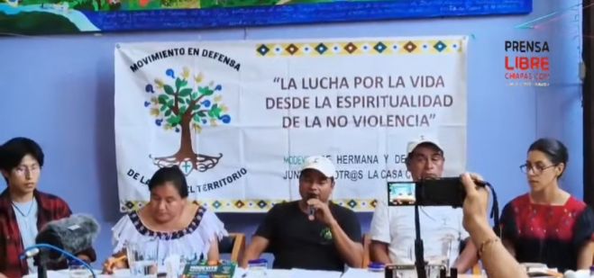 Rechazo a la construcci&oacute;n de la autopista San Crist&oacute;bal-Palenque: MODEVITE