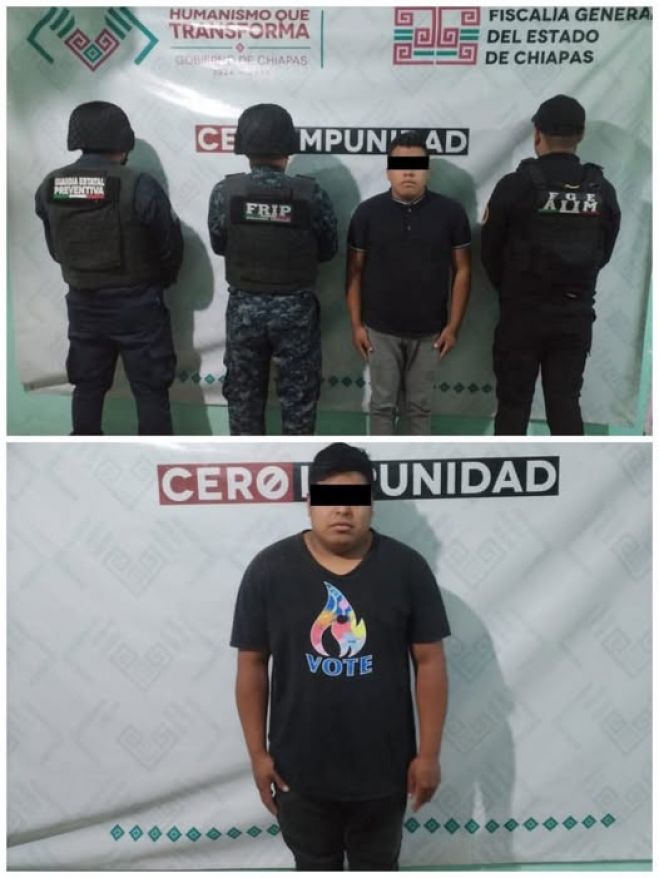La FGE y SSP aprehenden a presunto responsable de violación equiparada