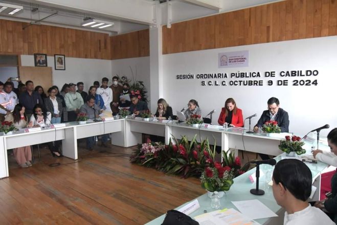 Quedan integradas las comisiones permanentes y transitorias del cabildo de San Cristóbal de Las Casas