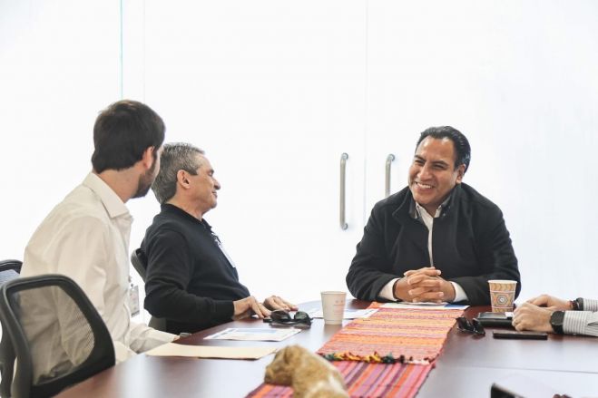 Eduardo Ram&iacute;rez se re&uacute;ne con integrantes del Consejo del Grupo San Francisco de As&iacute;s