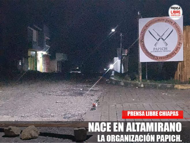 NACE EN ALTAMIRANO LA ORGANIZACIÓN PAPICH.