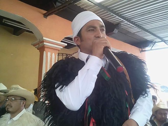 Ponciano G&oacute;mez G&oacute;mez nuevo alcalde de San Juan Chamula 