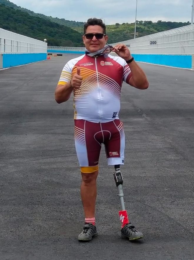Jaime Yaudiel Melgar obtiene tercer lugar en la 2ª Fecha del Serial Nacional de Paraciclismo