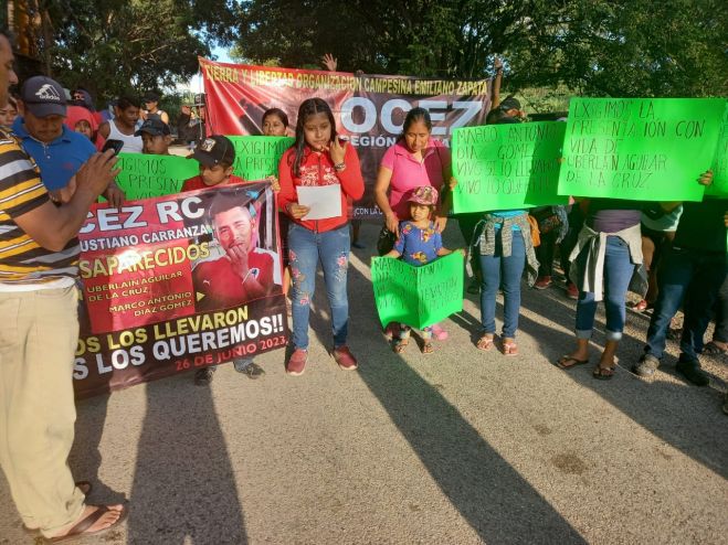 Indicaron que hay demasiada tardanza para la geo localización de sus dos compañeros desaparecidos.