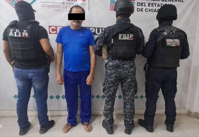 Por homicidio calificado, FGE y SSP aprehenden a presunto responsable