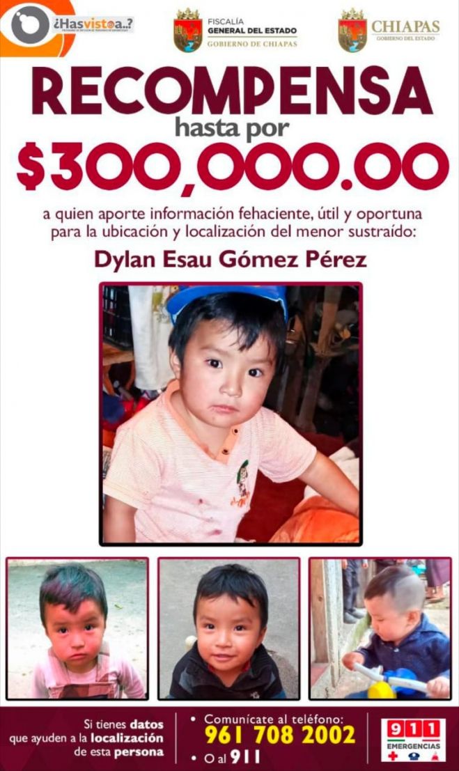 REITERA FISCAL LLAMADO A LA CIUDADAN&Iacute;A PARA ENCONTRAR A DYLAN