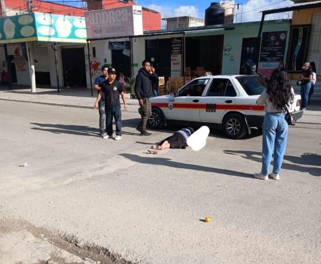 Mujer ind&iacute;gena grave tras ser atropellada en San Crist&oacute;bal