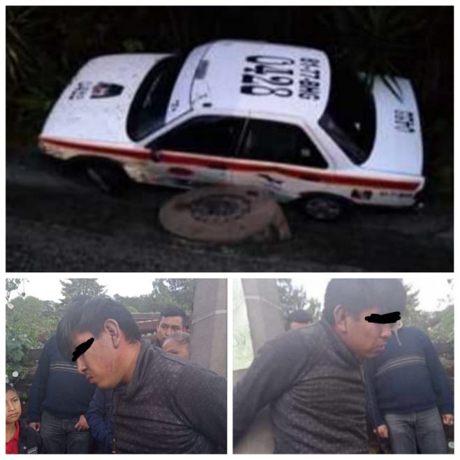 A punto de ser linchado un presunto ladrón en la Peras