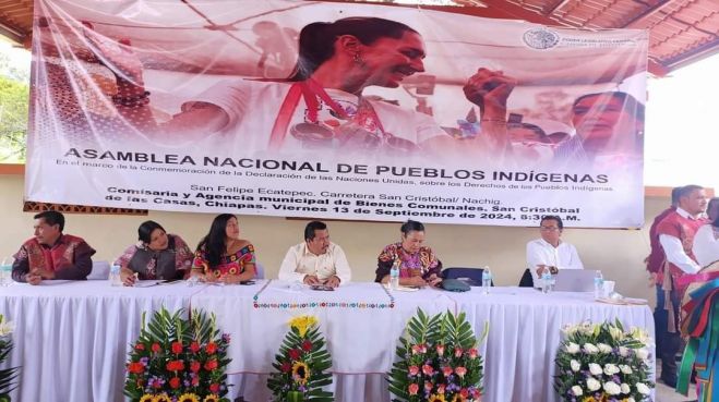 San Crist&oacute;bal sede de la Asamblea Nacional de los Pueblos Ind&iacute;genas