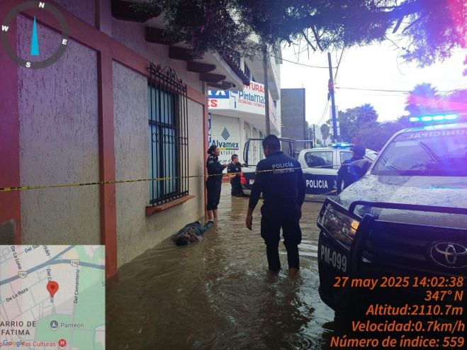 Lluvias torrenciales dejan un muerto y diversos daños en  San Cristobal de Las Casas