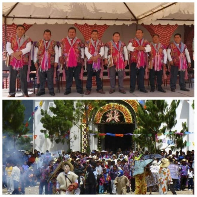ZINACANTECOS INCONFORMES ANTE LA CANCELACIÓN DEL FESTEJO DE SAN LORENZO 