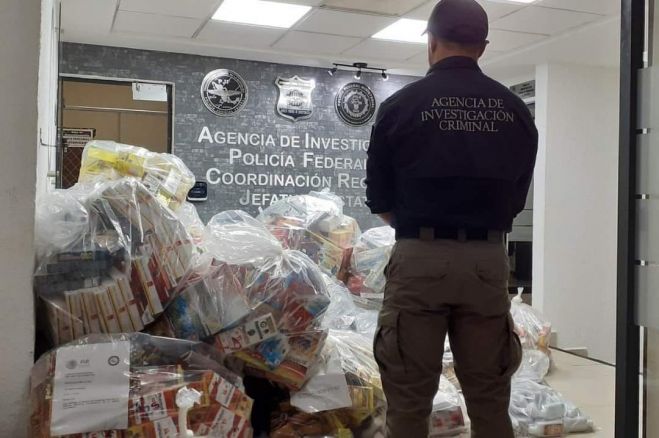 EN CATEO FGR ASEGURA MÁS DE UN TONELADA DE PRODUCTO APÓCRIFO EN EL CENTRO DE TUXTLA GUTIÉRREZ