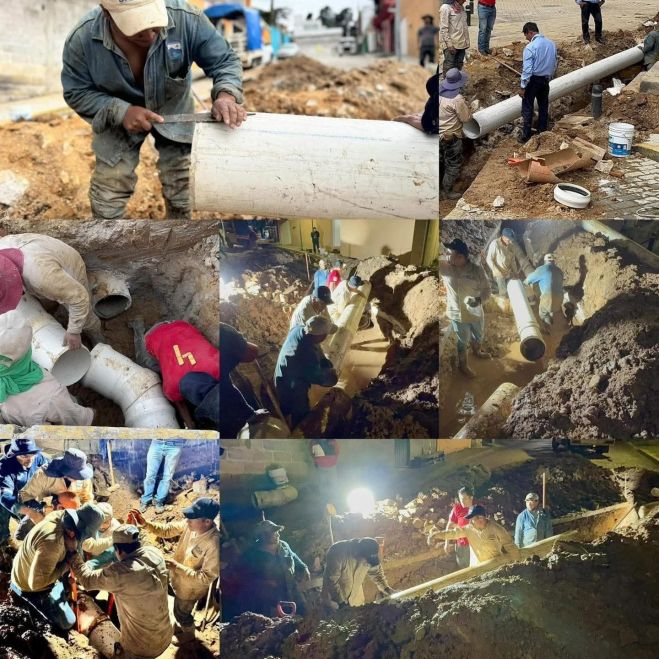 SAPAM restablece en tiempo récord la línea principal de Peje de Oro