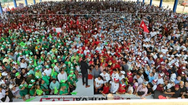 Quiero que Chiapas se convierta en el estado más pacífico y más seguro para vivir: ERA.