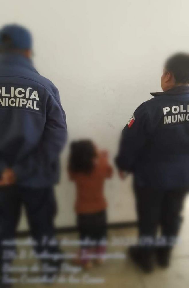 Abandonan a una ni&ntilde;a de 5 a&ntilde;os en la zona norte de San Crist&oacute;bal de Las Casas 
