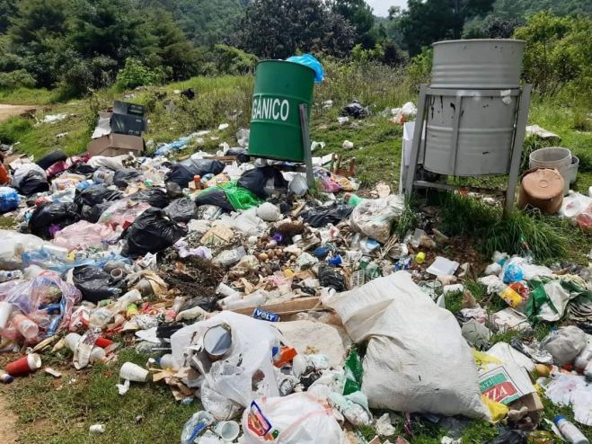 M&Aacute;S DE UNA TONELADA Y MEDIA DE BASURA RECOLECTAN EN LA DE CUOTA SAN CRIST&Oacute;BAL-TUXTLA