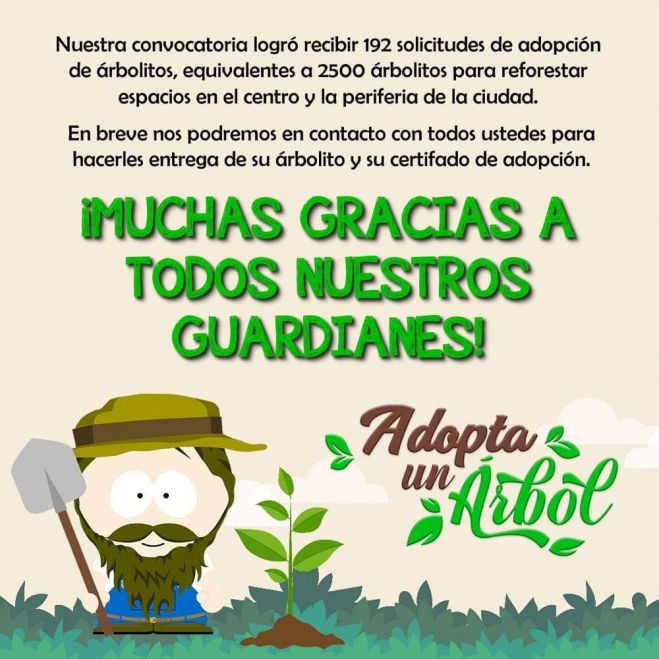 Supera expectativas la Campa&ntilde;a "Adopta un &Aacute;rbol con Don Diego de Maz"